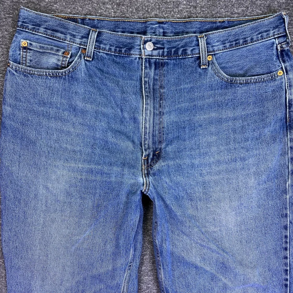 Levis 550 Jeans Mens 41x29 Blue Denim Baggy Classic Casual Relaxed Tapered Retro